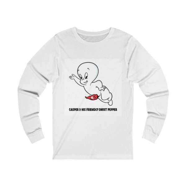 Casper & His Friendly Ghost Pepper Unisex Jersey Long Sleeve Tee