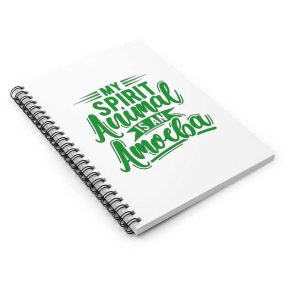 My Spirit Animal Is an Amoeba Spiral Notebook - Ruled Line - Image 4