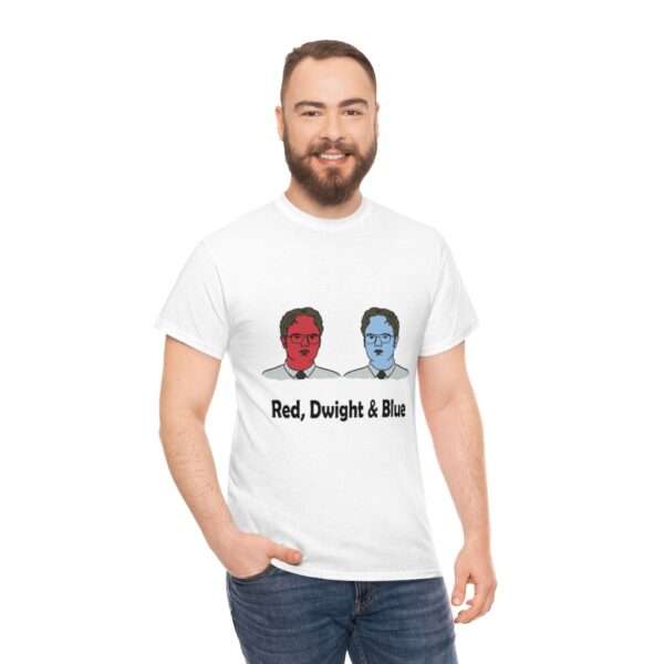 Red, Dwight & Blue Unisex Heavy Cotton Tee