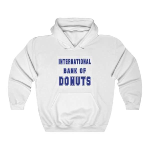 INTERNATIONAL BANK OF DONUTS Unisex Heavy Blend™ Hooded Sweatshirt