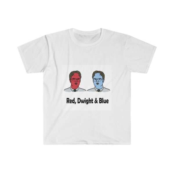 Red, Dwight & Blue Unisex Softstyle T-Shirt