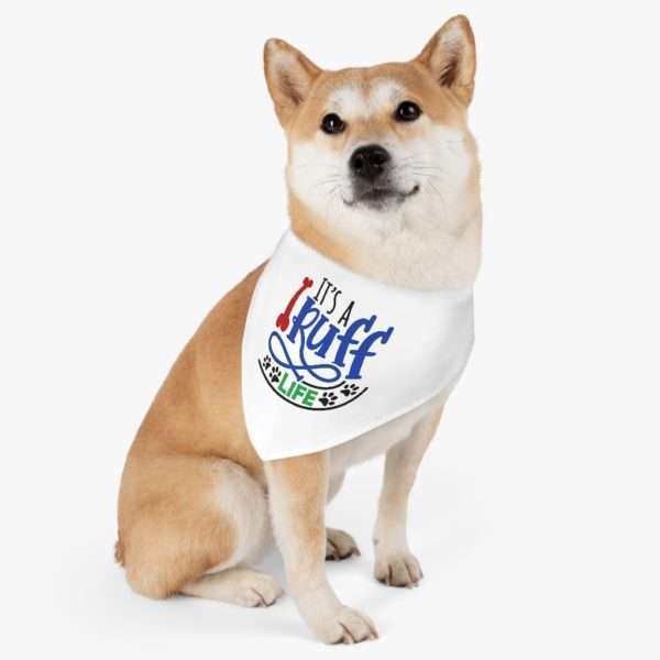 It's a Ruff Life Pet Bandana Collar - Image 8