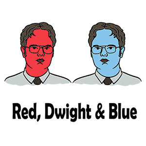 Red, Dwight & Blue