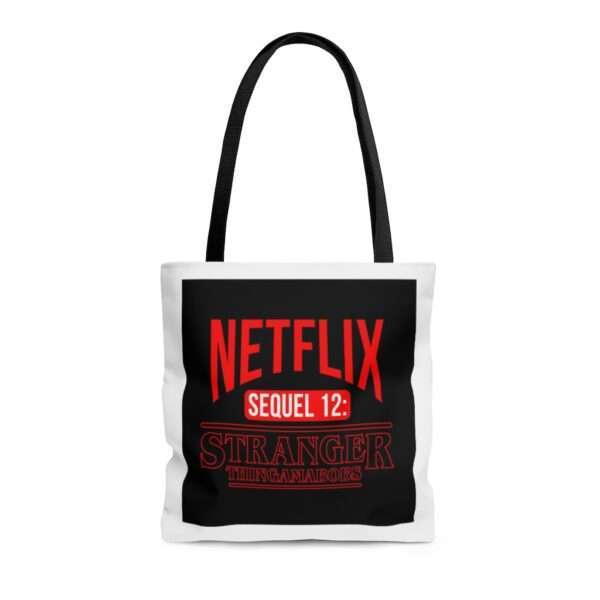 AOP Tote Bag - Netflix Sequel 12: Stranger Thingamabobs