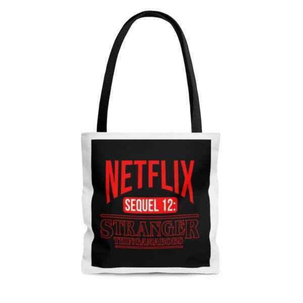 AOP Tote Bag - Netflix Sequel 12: Stranger Thingamabobs - Image 5