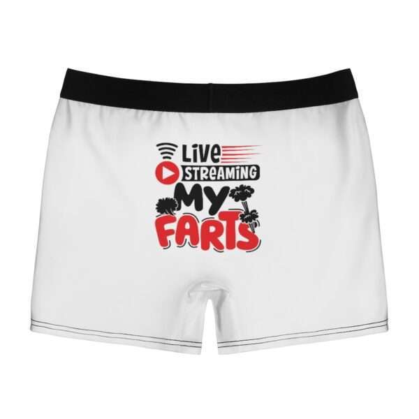 Men's Boxer Briefs - Live Streaming My Farts - Image 3