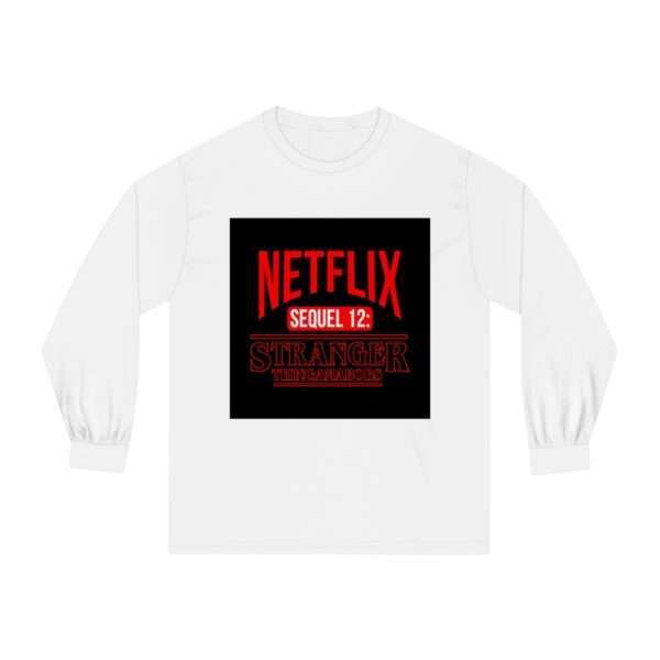 Unisex Classic Long Sleeve T-Shirt - Netflix Sequel 12: Stranger Thingamabobs - Image 2