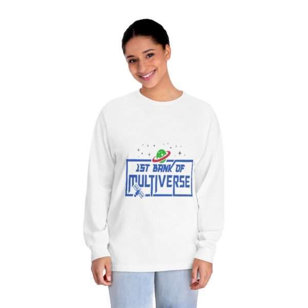 Unisex Classic Long Sleeve T-Shirt - 1st Bank of Multiverse