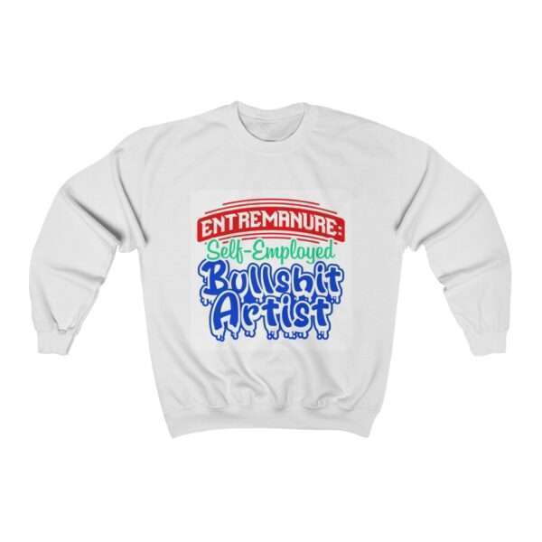 Unisex Heavy Blend™ Crewneck Sweatshirt - EntreManure: Self-Employed Bullshit Artist