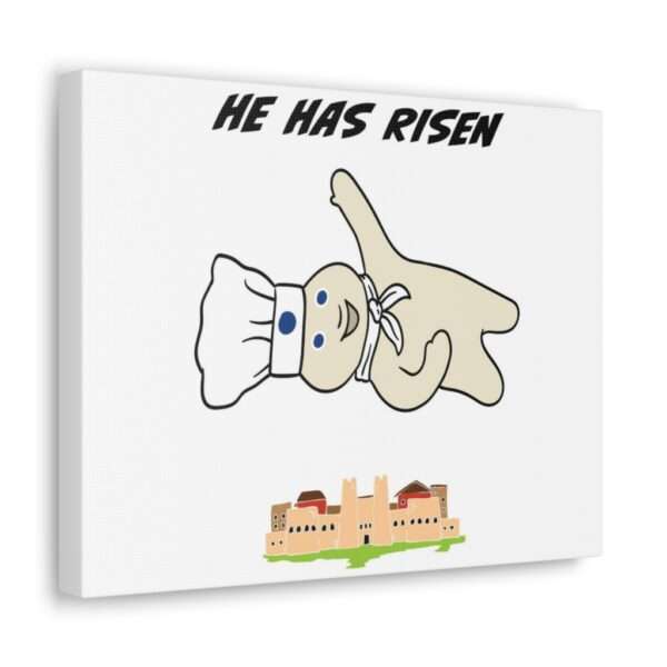 Funny Canvas Art Print Gallery Wrap - He Has Risen - Image 17