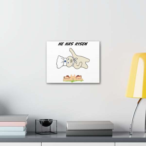 Funny Canvas Art Print Gallery Wrap - He Has Risen - Image 19