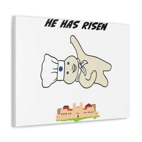 Funny Canvas Art Print Gallery Wrap - He Has Risen - Image 27