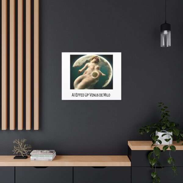 Funny Canvas Art Print Gallery Wrap - AI Effed Up Venus de Milo - Image 40