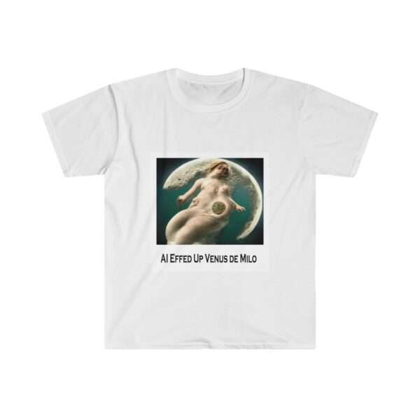 Unisex Softstyle T-Shirt - AI Effed Up Venus de Milo