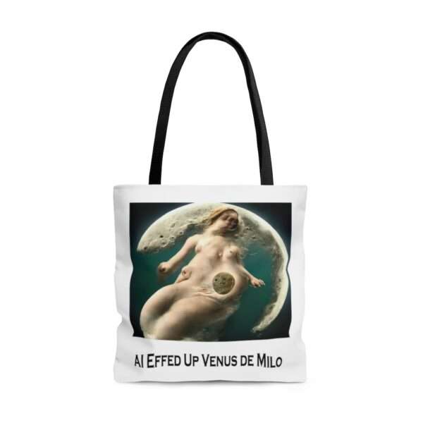 AOP Tote Bag - AI Effed Up Venus de Milo - Image 5