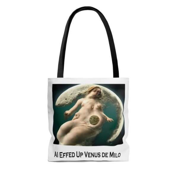 AOP Tote Bag - AI Effed Up Venus de Milo - Image 4