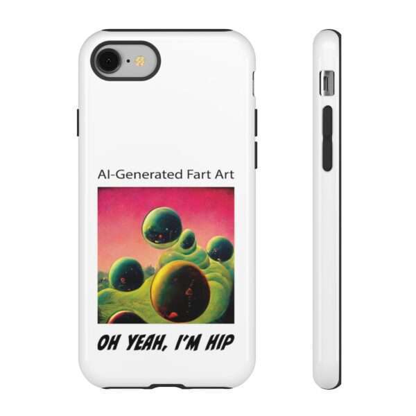 Tough Cases for Cellphones - AI-Generated Fart Art. Oh Yeah, I’m Hip - Image 75