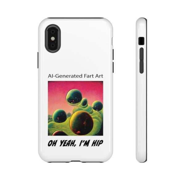 Tough Cases for Cellphones - AI-Generated Fart Art. Oh Yeah, I’m Hip - Image 67