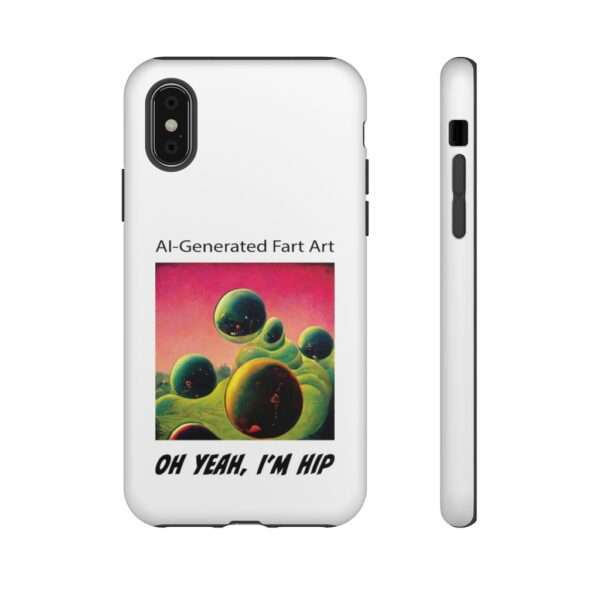 Tough Cases for Cellphones - AI-Generated Fart Art. Oh Yeah, I’m Hip - Image 68