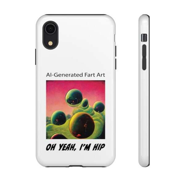 Tough Cases for Cellphones - AI-Generated Fart Art. Oh Yeah, I’m Hip - Image 69