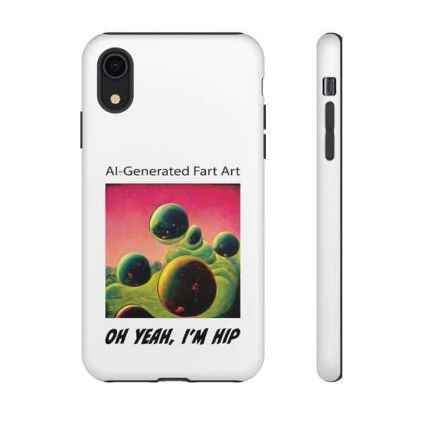 Tough Cases for Cellphones - AI-Generated Fart Art. Oh Yeah, I’m Hip - Image 70