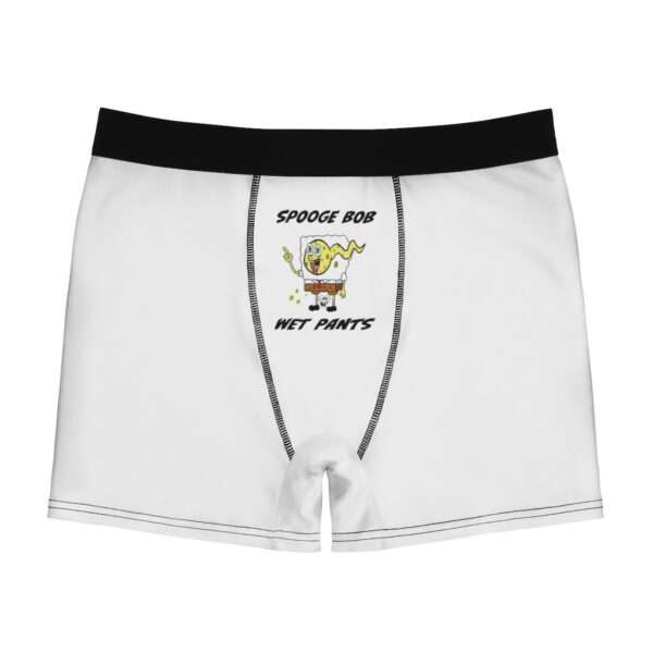 Men's Boxer Briefs - Spooge Bob Wet Pants - Image 2