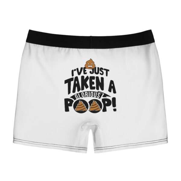 Men's Boxer Briefs - I’ve Just Taken a Glorious Poop! - Image 3