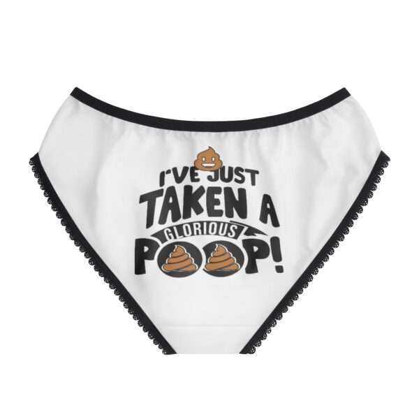 Women's Briefs - I’ve Just Taken a Glorious Poop! - Image 3