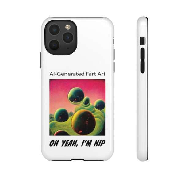 Tough Cases for Cellphones - AI-Generated Fart Art. Oh Yeah, I’m Hip - Image 37