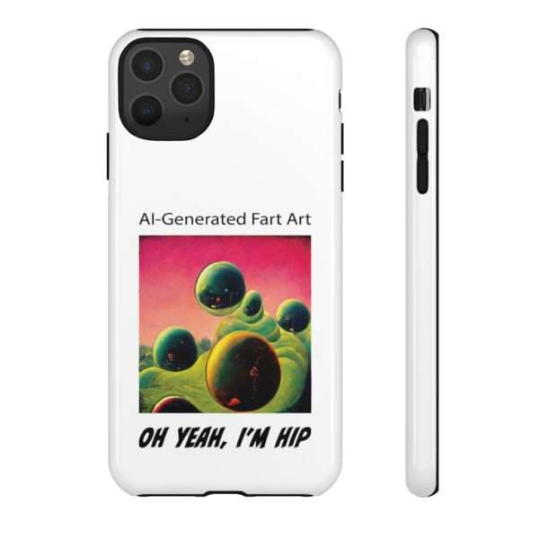 Tough Cases for Cellphones - AI-Generated Fart Art. Oh Yeah, I’m Hip - Image 39