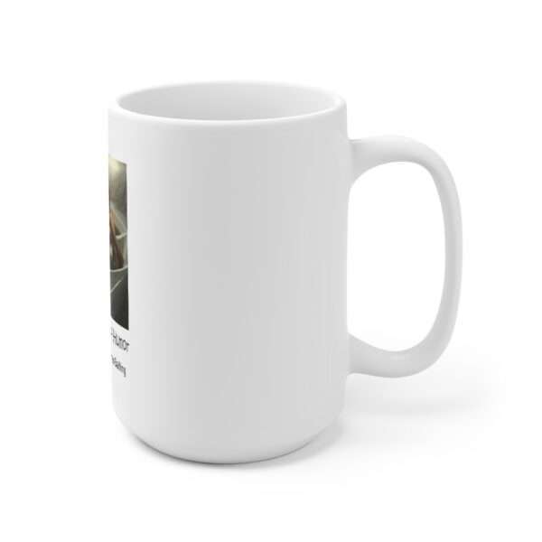 Ceramic Coffee Mug 15oz - My AI Has a Sense of Humor Since This Is It's Version of Women Bathing - Image 3