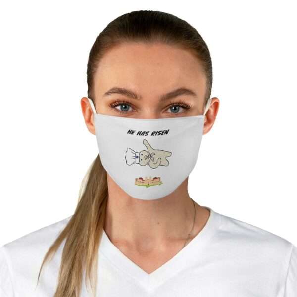 Fabric Face Mask - He Has Risen