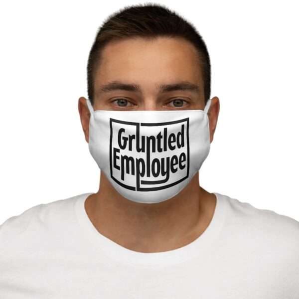 Snug-Fit Polyester Face Mask - Gruntled Employee - Image 3