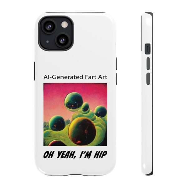 Tough Cases for Cellphones - AI-Generated Fart Art. Oh Yeah, I’m Hip - Image 13