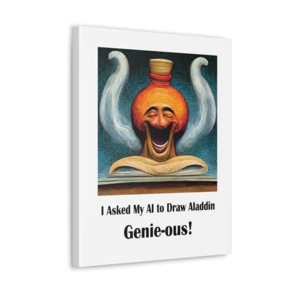 Canvas Gallery Wraps - I Asked My AI to Draw Aladdin – Genie-ous! - Image 32