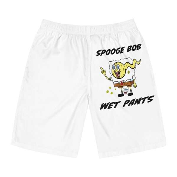 Men's Board Shorts (AOP) - Spooge Bob Wet Pants - Image 10