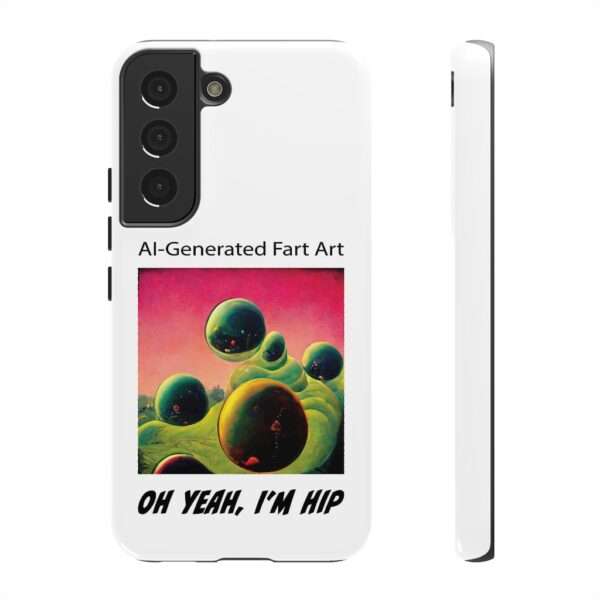 Tough Cases for Cellphones - AI-Generated Fart Art. Oh Yeah, I’m Hip - Image 55