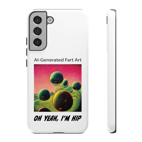 Tough Cases for Cellphones - AI-Generated Fart Art. Oh Yeah, I’m Hip - Image 63