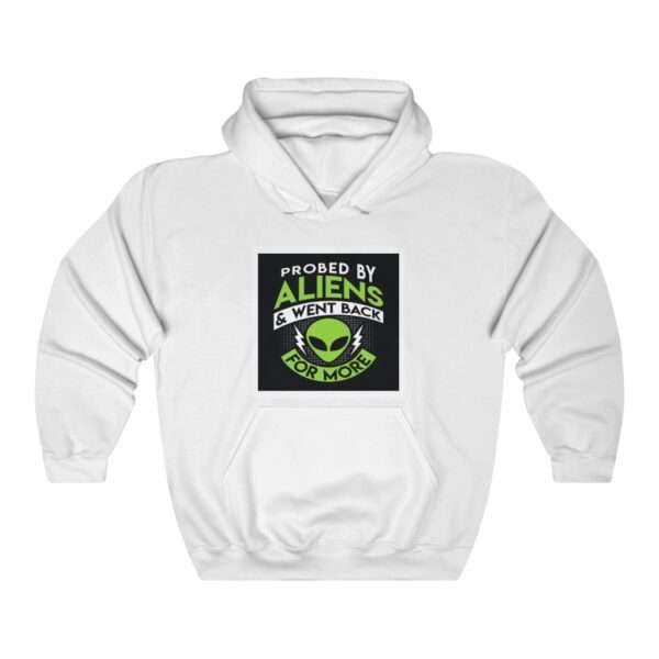 Unisex Heavy Blend™ Hooded Sweatshirt - Probed By Aliens & Went Back for More