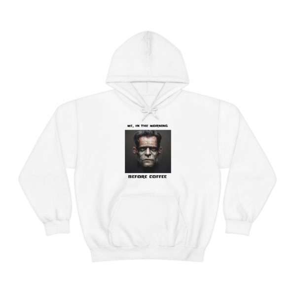 Unisex Heavy Blend™ Hooded Sweatshirt - Me, in the Morning Before Coffee - Image 2