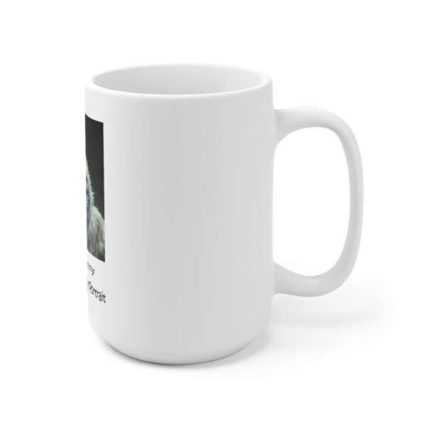 Ceramic Coffee Mug 15oz - My AI Is Funny. I Asked It to Paint My Portrait. - Image 3