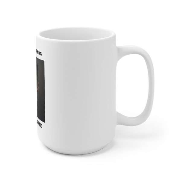 Ceramic Coffee Mug 15oz - Me, in the Morning Before Coffee - Image 3