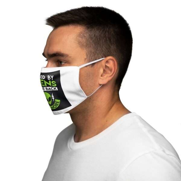 Snug-Fit Polyester Face Mask - Probed By Aliens & Went Back for More - Image 4