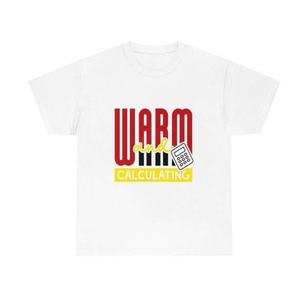 Unisex Heavy Cotton Tee - Warm & Calculating - Image 2