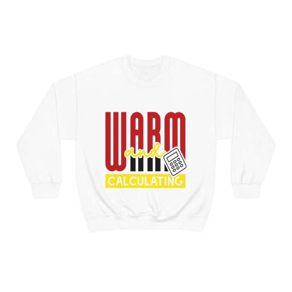 Unisex Heavy Blend™ Crewneck Sweatshirt - Warm & Calculating - Image 2