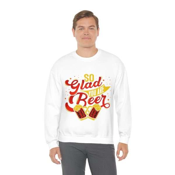 Unisex Heavy Blend™ Crewneck Sweatshirt - So Glad You Are Beer - Image 5