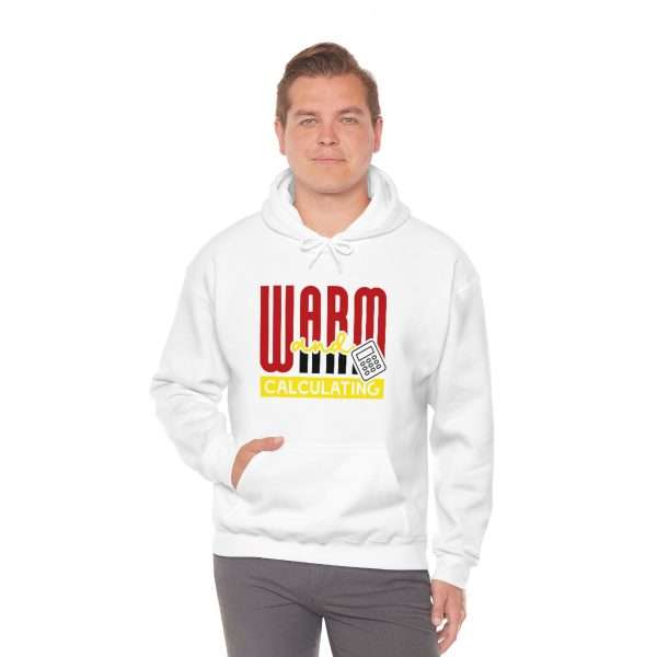 Unisex Heavy Blend™ Hooded Sweatshirt - Warm & Calculating - Image 5