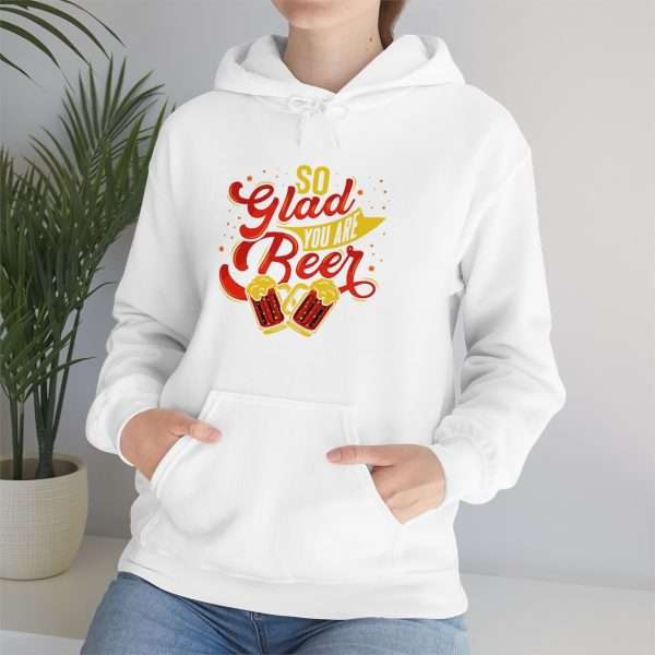 Unisex Heavy Blend™ Hooded Sweatshirt - So Glad You Are Beer