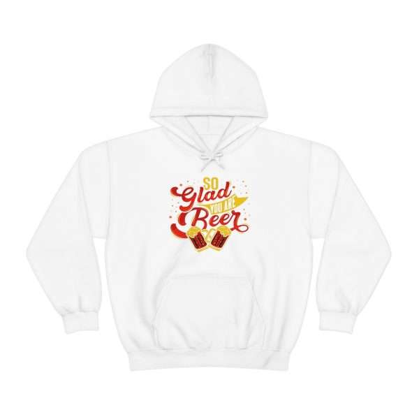 Unisex Heavy Blend™ Hooded Sweatshirt - So Glad You Are Beer - Image 2