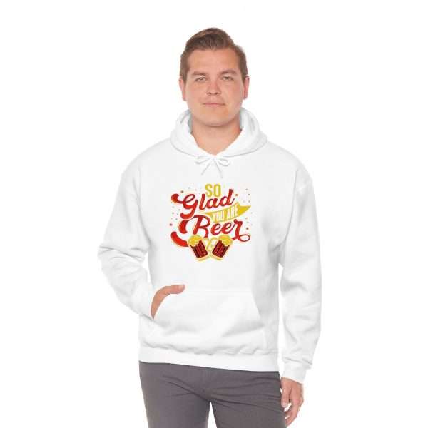 Unisex Heavy Blend™ Hooded Sweatshirt - So Glad You Are Beer - Image 5